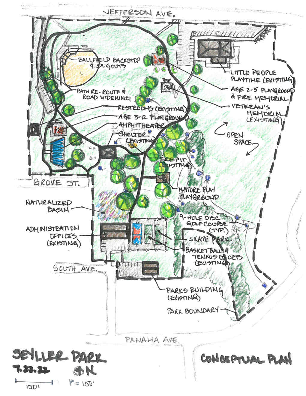Seyller Park Plan