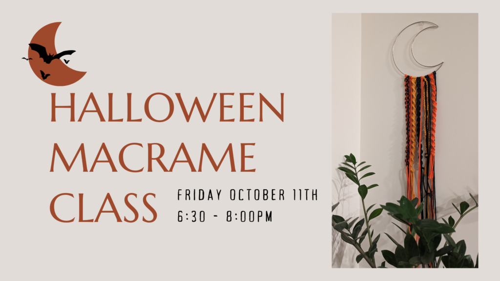 Halloween Macrame Class